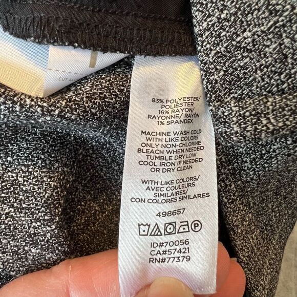 Ann Taylor NWOT Gray Trousers Size 12 - Picture 6 of 6